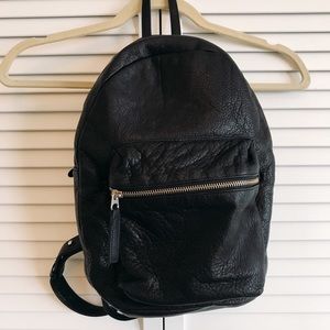 Baggu mini leather backpack